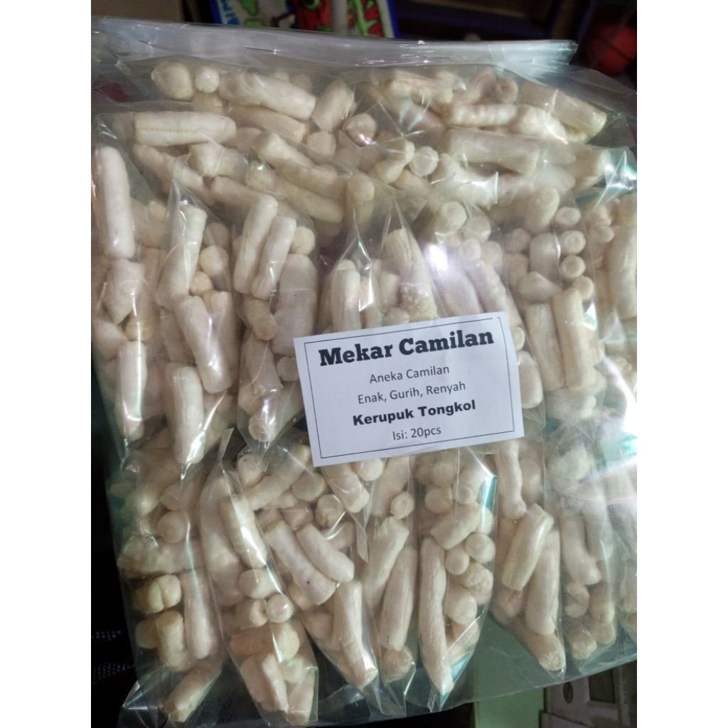 

Kerupuk ikan tongkol kemasan kecil isi 20pcs