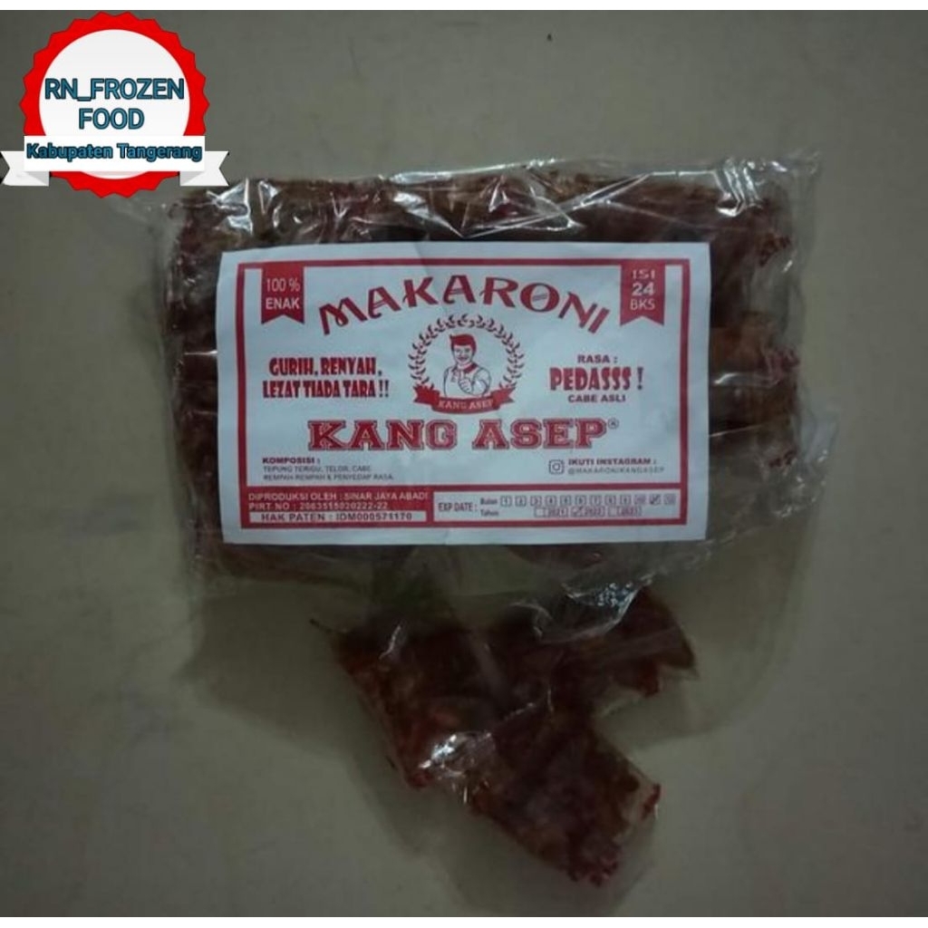 

MAKARONI KANG ASEP RASA PEDAS 1 PACK ISI 24's