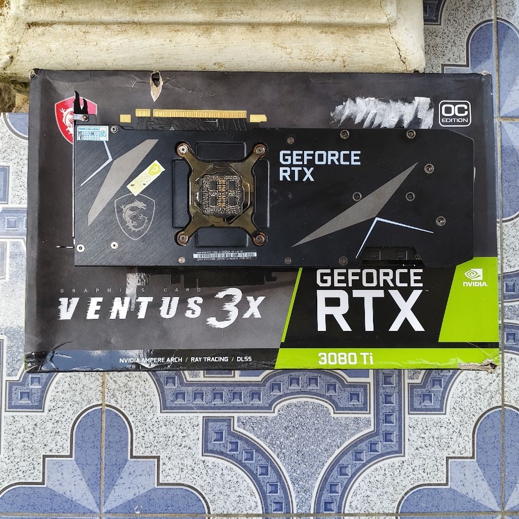 VGA RTX 3080Ti MSI Ventus 3X 12GB Bekas/Second