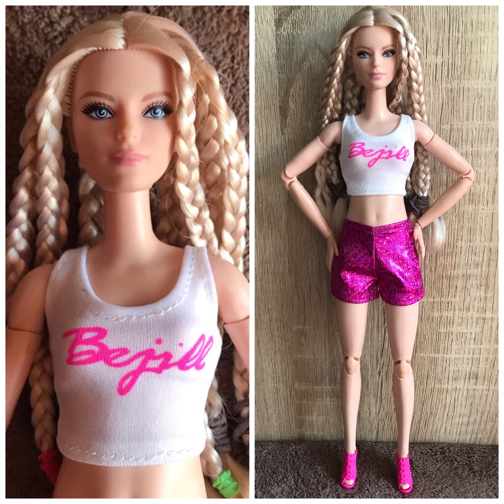 dress barbie,baju barbie,rok barbie