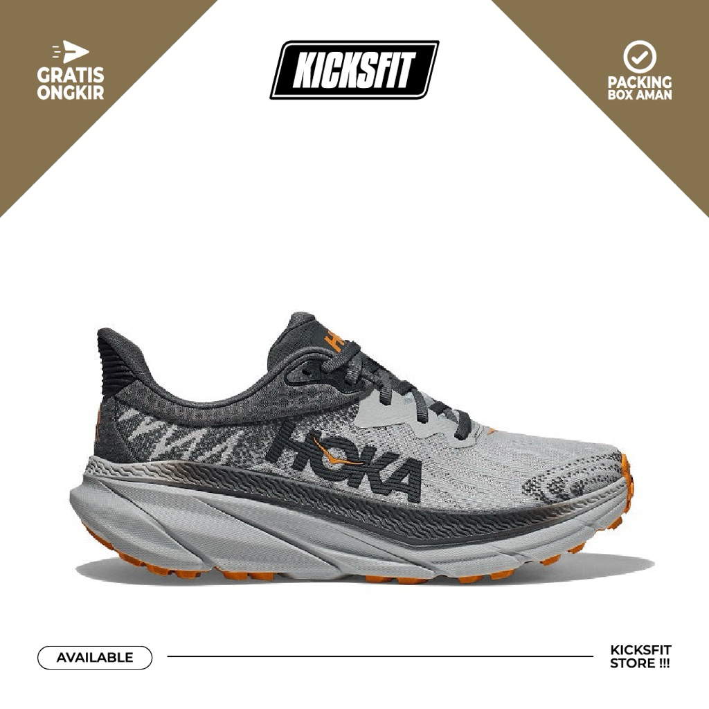 Sepatu Hoka Challenger ATR 7 Harbor Mist Castlerock Original BNIB