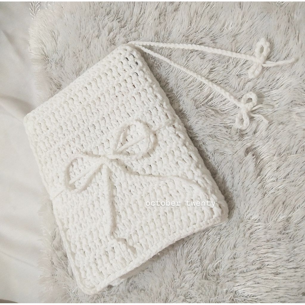 

Sampul Buku l Sampul Al-Quran l Cover Book Rajut Handmade