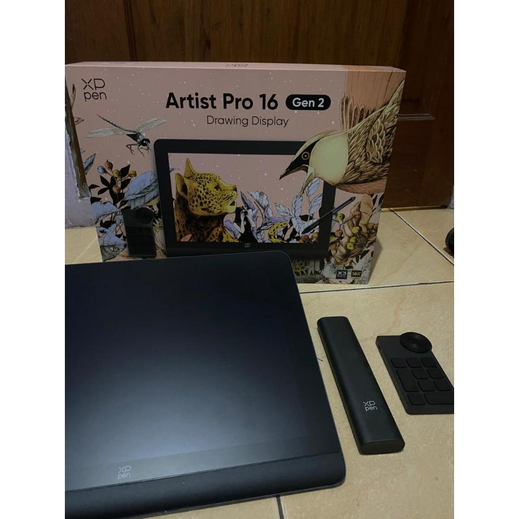 ( READY STOK ) SECOND XP-Pen Artist Pro 16 (Gen 2) Pen Display 16inch Original Garansi