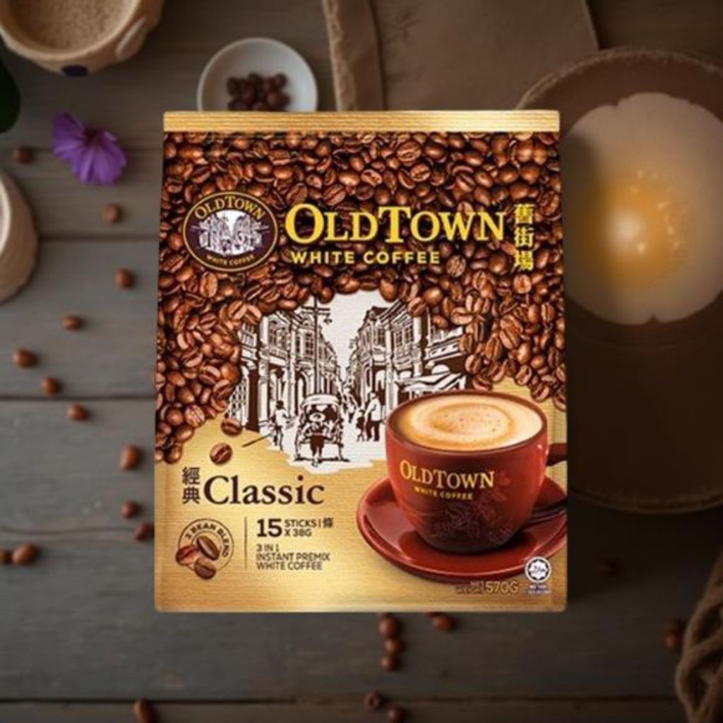 

old town white coffee 3 in 1 classic 15x38g