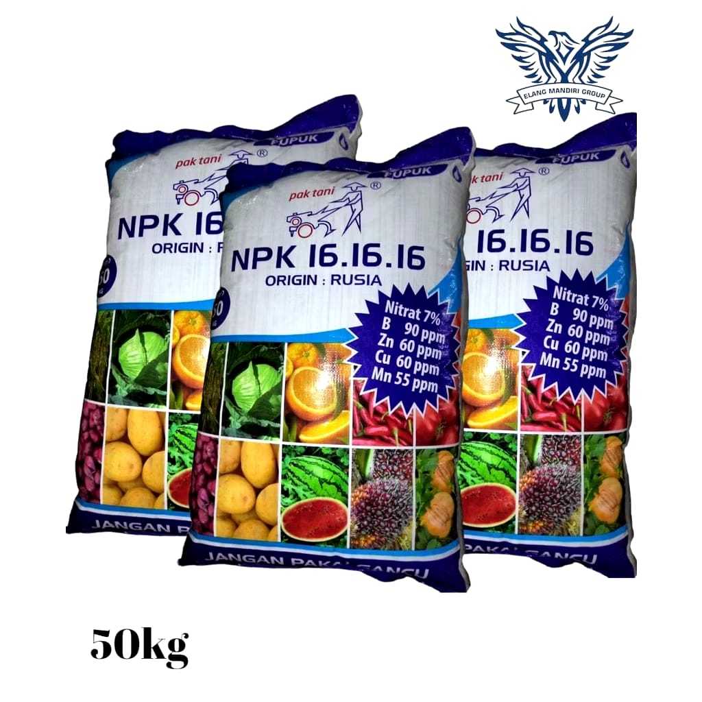 KARUNGAN NPK 161616 RUSIA 50KG pupuk untuk tanaman