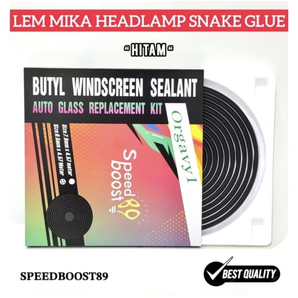 

LEM MIKA HEADLAMP ORIGINAL I OEM ORGAVY I SNAKE GLUE