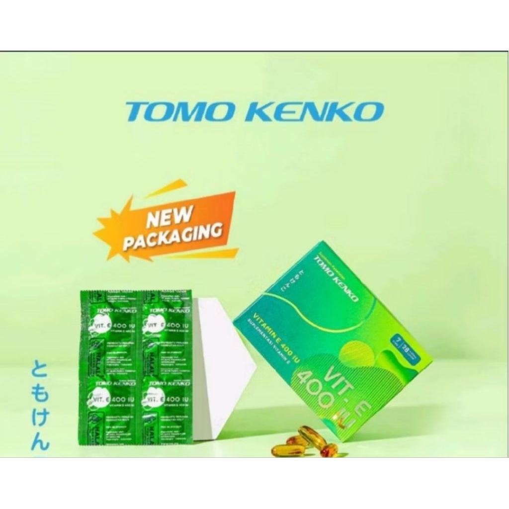 TOMO KENKO Vitamin E 400 UI