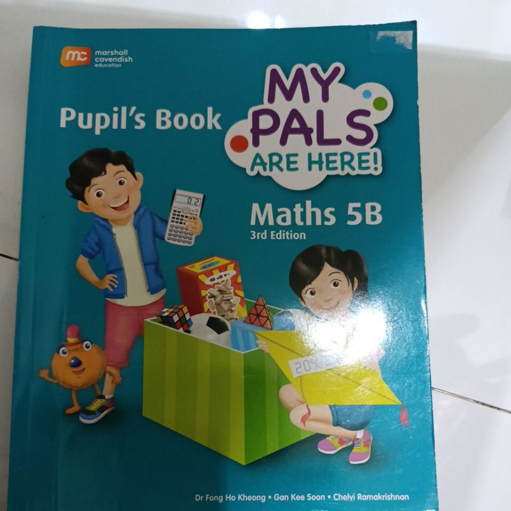 My pals are here Math Pupil's book 5B