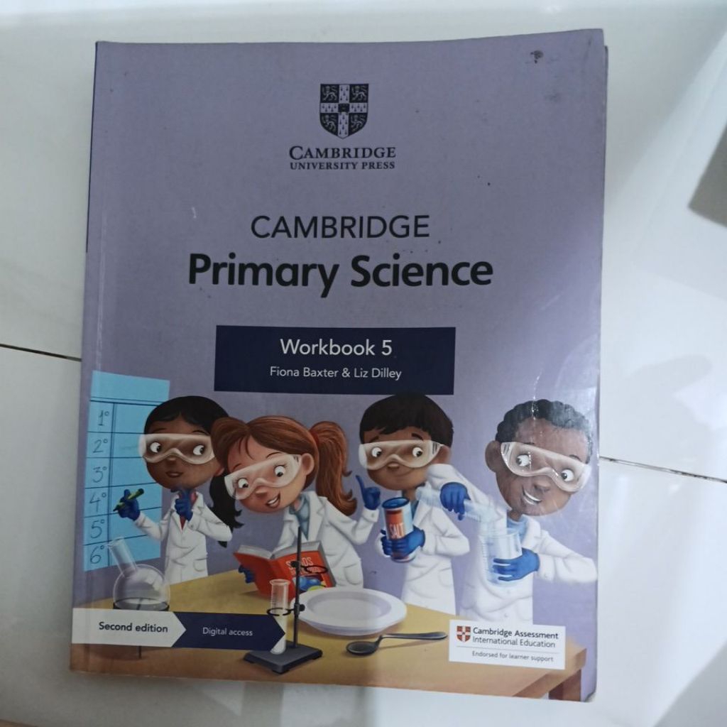 Cambridge primary science workbook 5