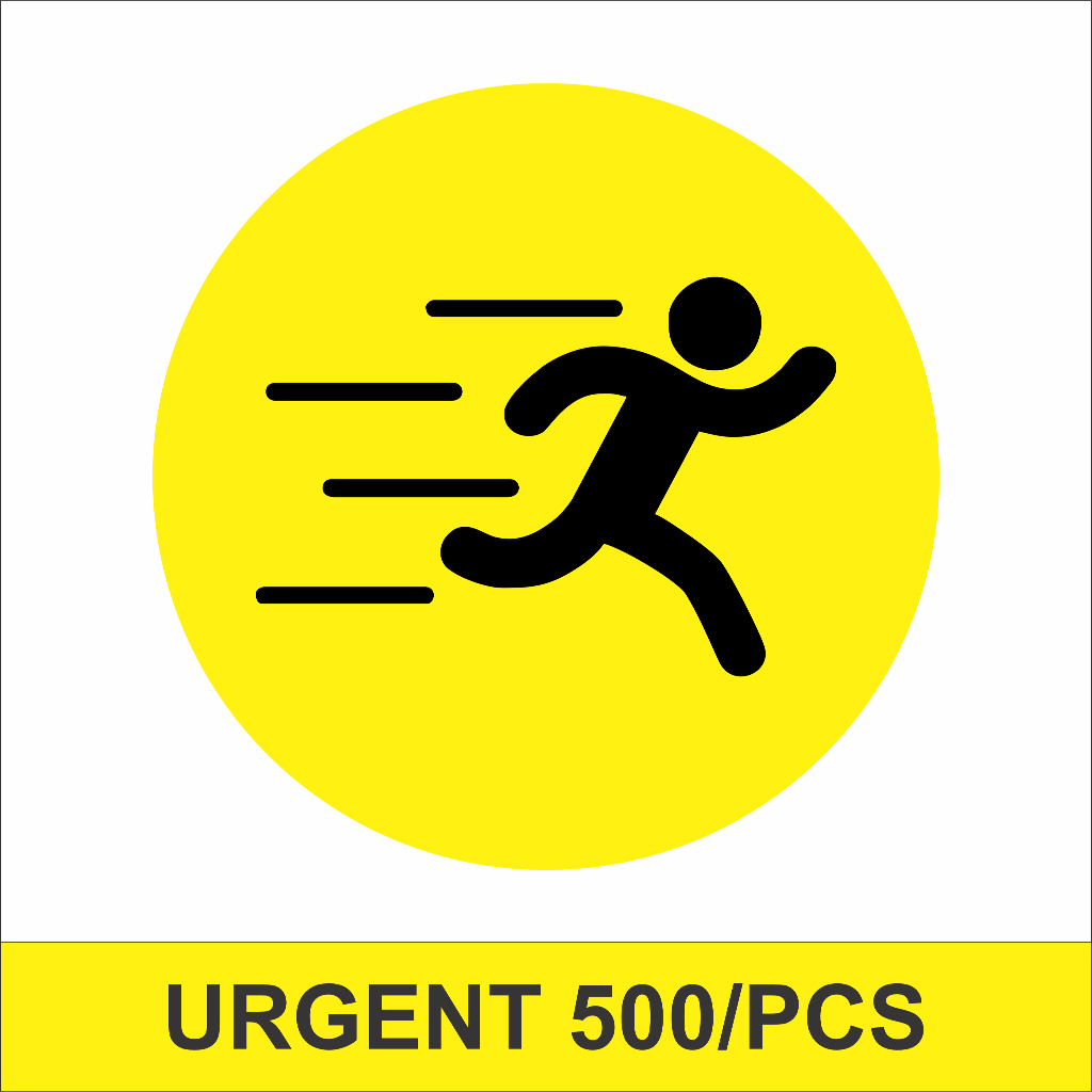 

(100pcs) Paket Urgent 3 Hari