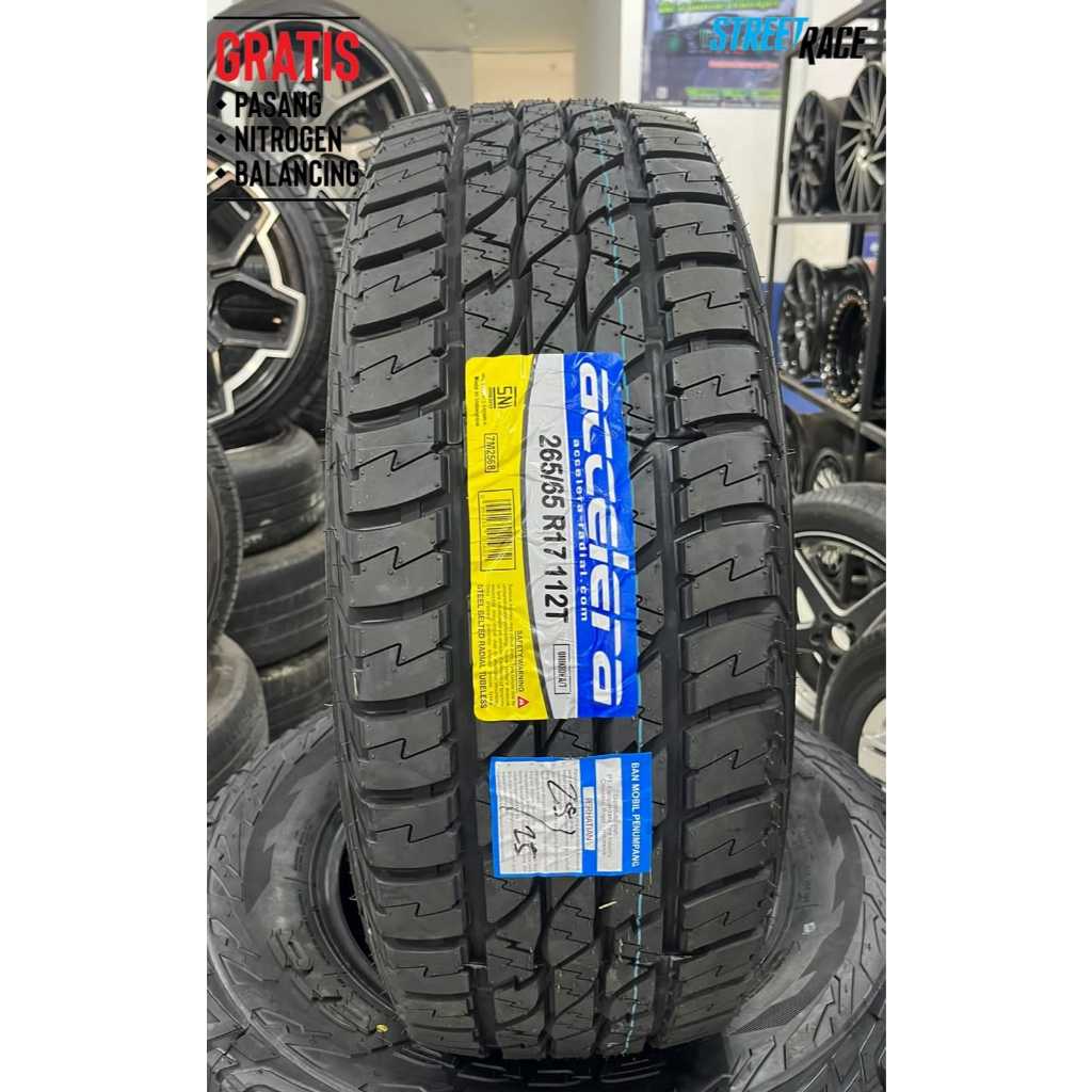 Ban Mobil R17 Accelera Omikron A/T 265 65 R17 Ban Mobil Pajero Fortuner