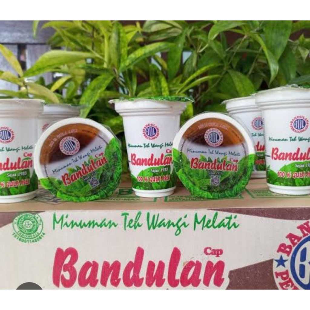 

Teh Bandulan Gelas 180ml Kemasan Dus Isi 24 Cup/ Teh bandulan melati