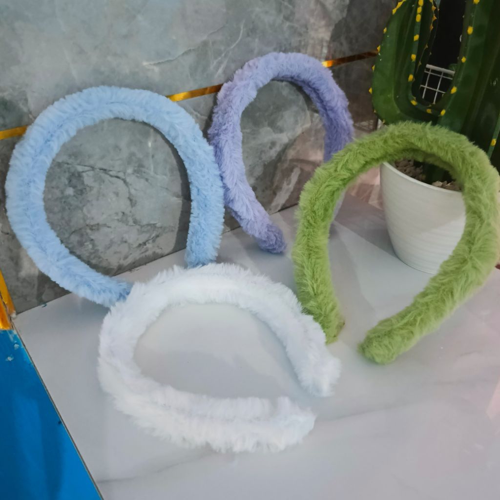 Bando bulu | bando Nagita slavina | Bandana bulu ala Nagita