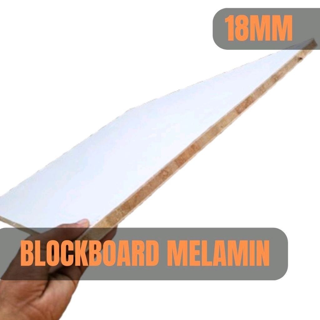 Blockboard Melamin Tebal 15MM & 18MM