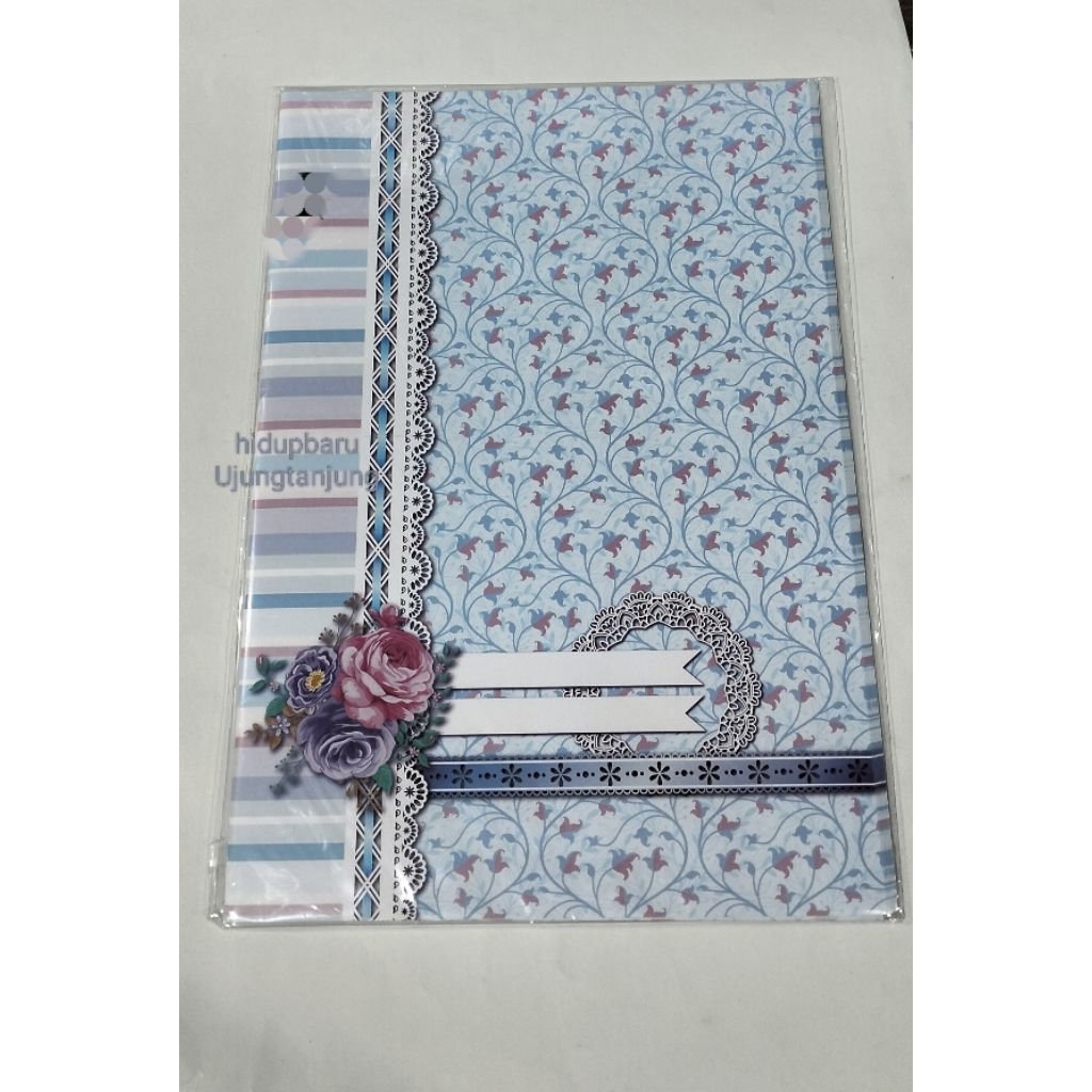 

JUAL SAMPUL BUKU KERTAS BOXY buku panjang| ±30×21 cm