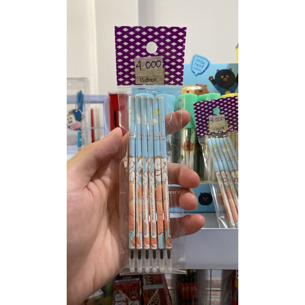 

Isi Bolpoin dan Pensil per Pak