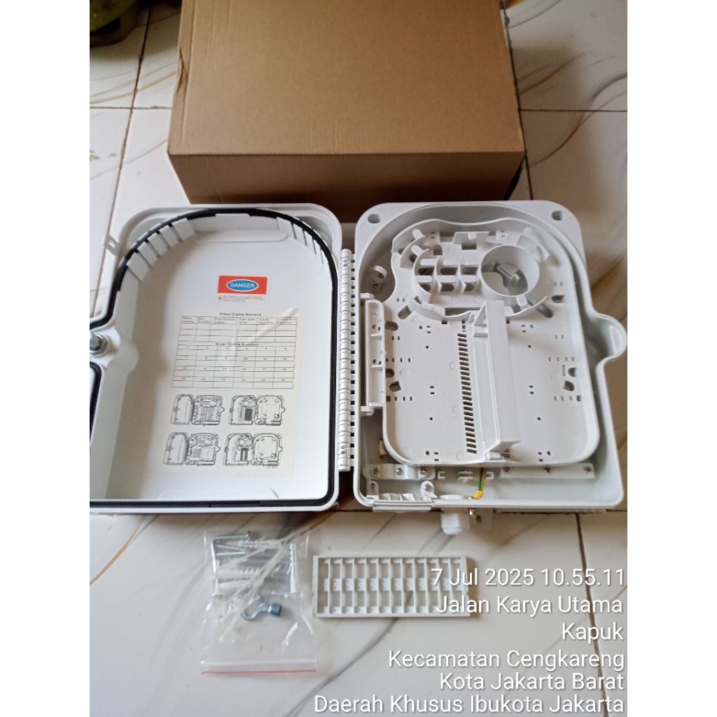 Odp 24 Core lengkap aksesoris/Odp 24 Core