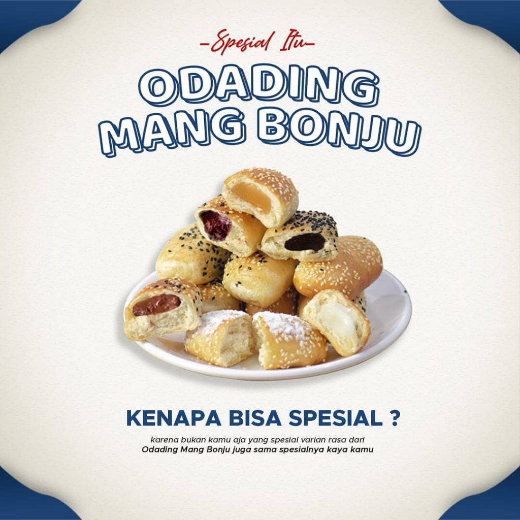 

BONJU Odading Salju Choco Cokelat Crunchy Keju Mozzarella Mozarela 210gr isi 6pcs - Kheiza Frozen