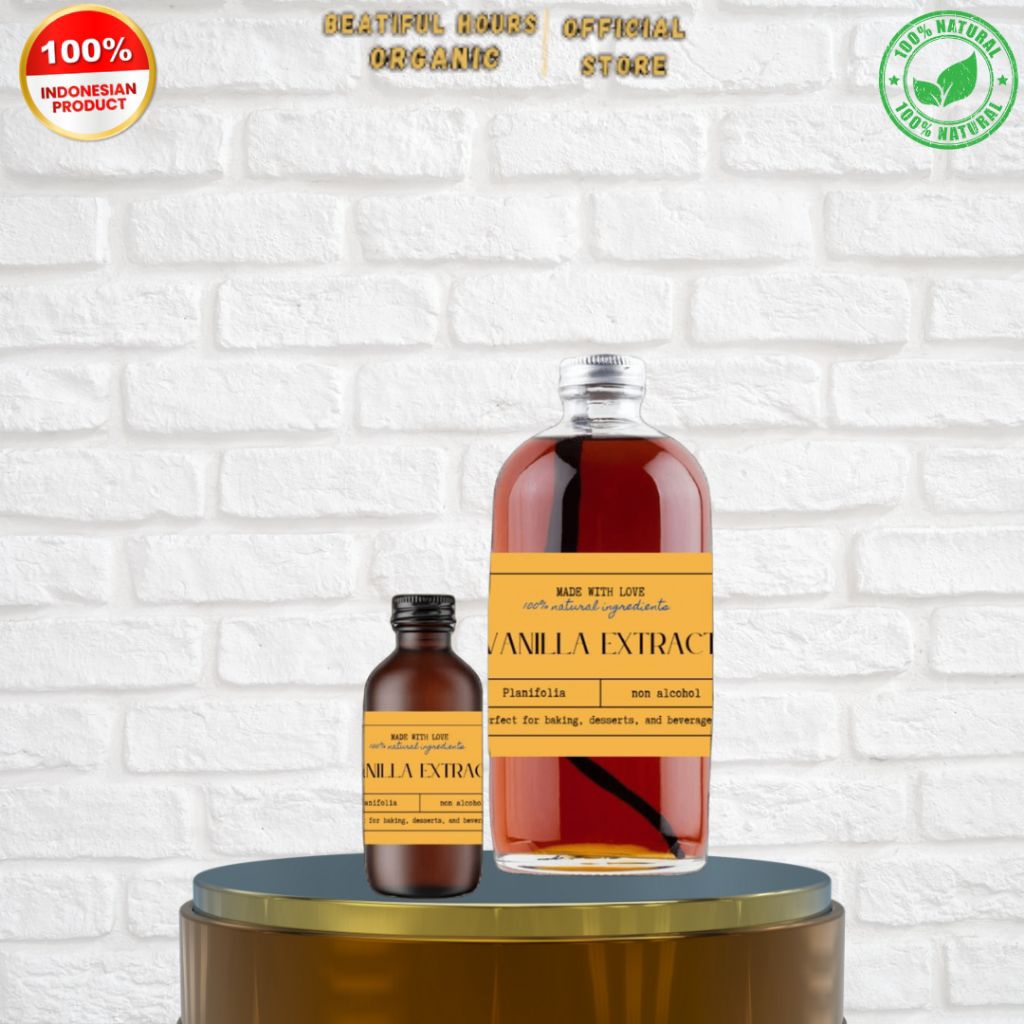 

NEW PAKET MURAH vanilla extract 1kg(with seed)non alkohol