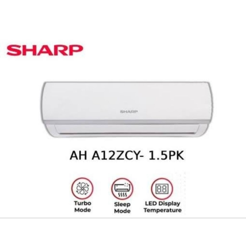 Indor AC Sharp 12ZCY [Satu Setengah PK]