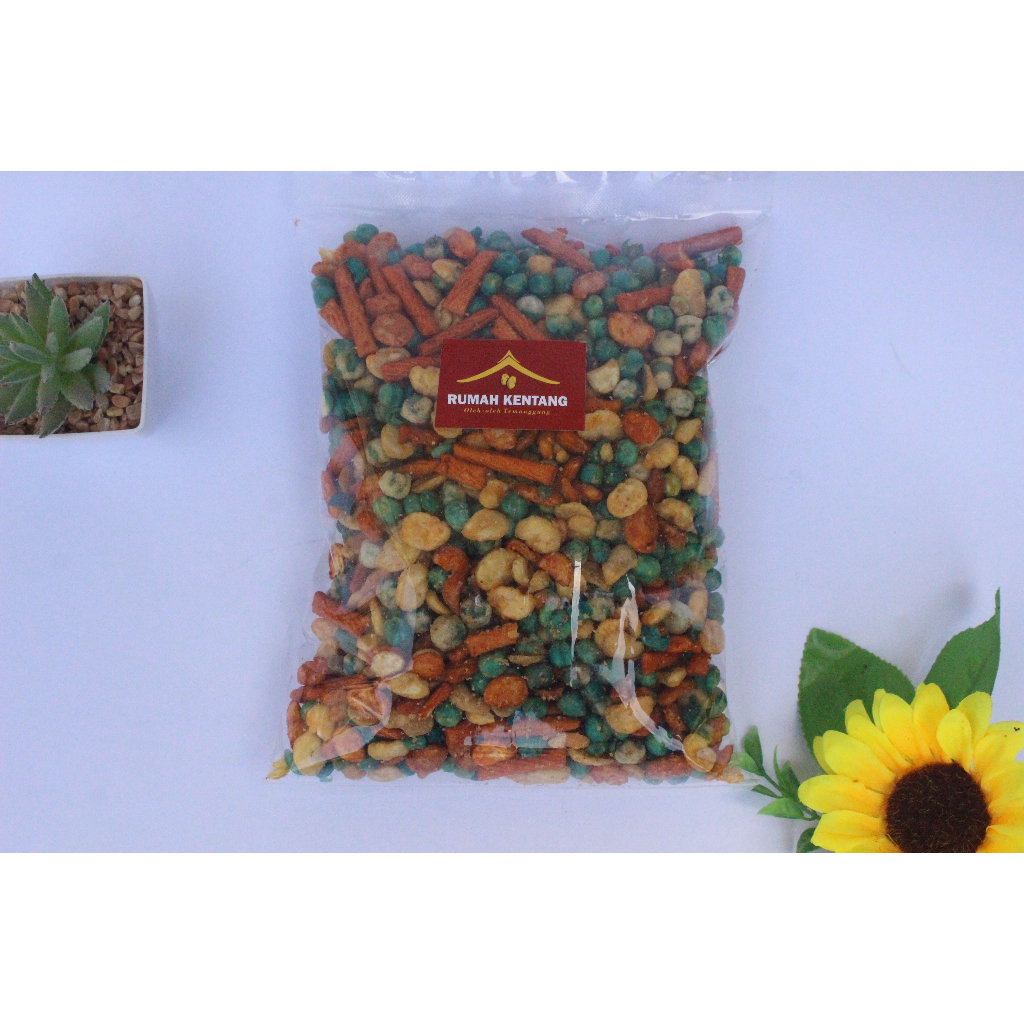 

Murah cemilan kacang kacang kacangan kacang campur 500g kacang campur mix