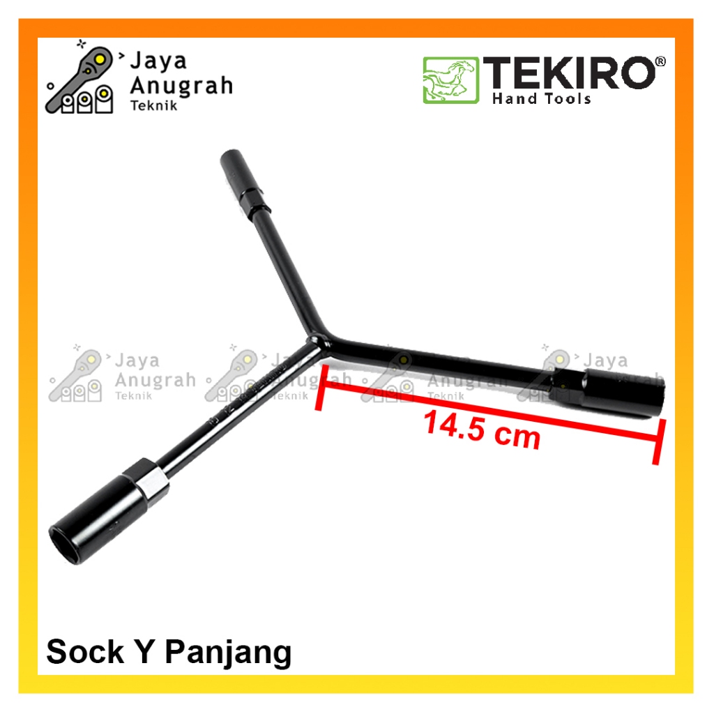 Kunci Sock Y Tekiro Panjang 8-10-12, 10-12-14, 12-14-17 / Sok Y Long Tekiro / Kunci Y Tekiro