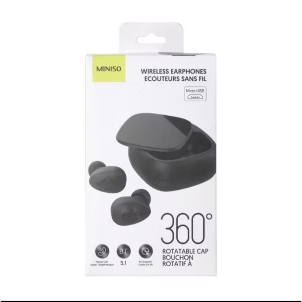 MINISO-WIRELESS EARPHONES M1/HENSET BLUETOOTH