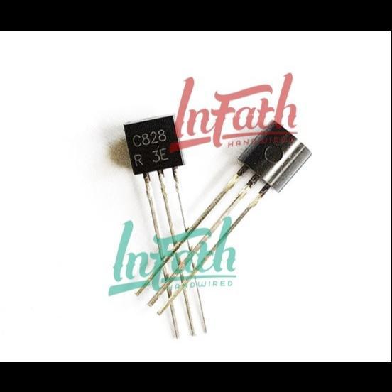 2SC828 C828 NPN Transistor - InFath - General purpose TO-92 2SC C 828
