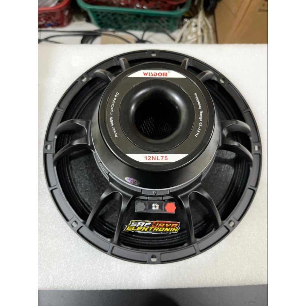 Speaker Komponen Wisdom 12 NL 75 / 12 NL75 / 12NL75 / 12inch