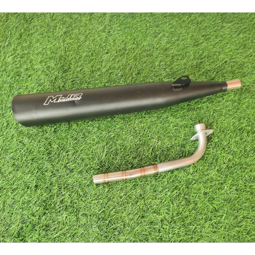KNALPOT TSUKIGI STANDAR RACING MJR MODEL ORI MOTOR BEBEK HONDA KARISMA 125 SUPRA 100 SUPRA FIT ASTRE