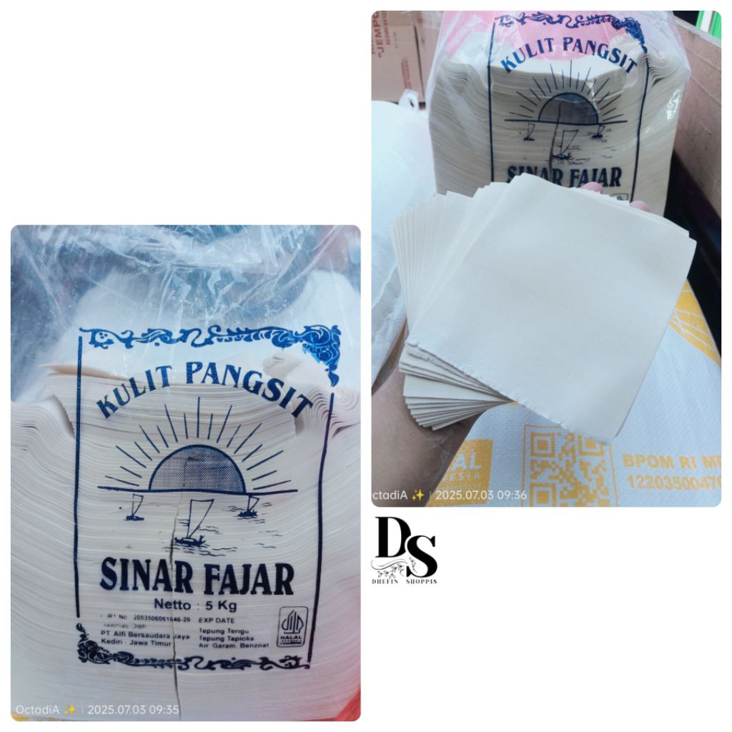 

Kulit Pangsit/Pangsit bakso