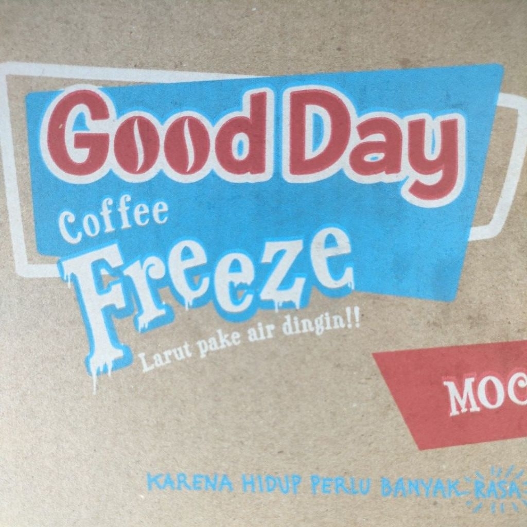 

Goodday freeze 1dus pesanan Dini Aminarti