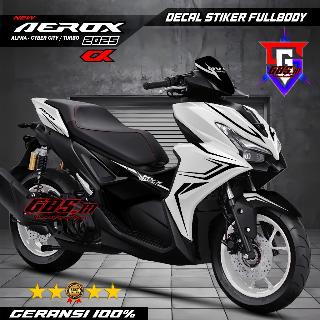 TERBARU decal aerox alpha cx 2025 full body -sticker aerox alpha 2025 full body livery list nvx
