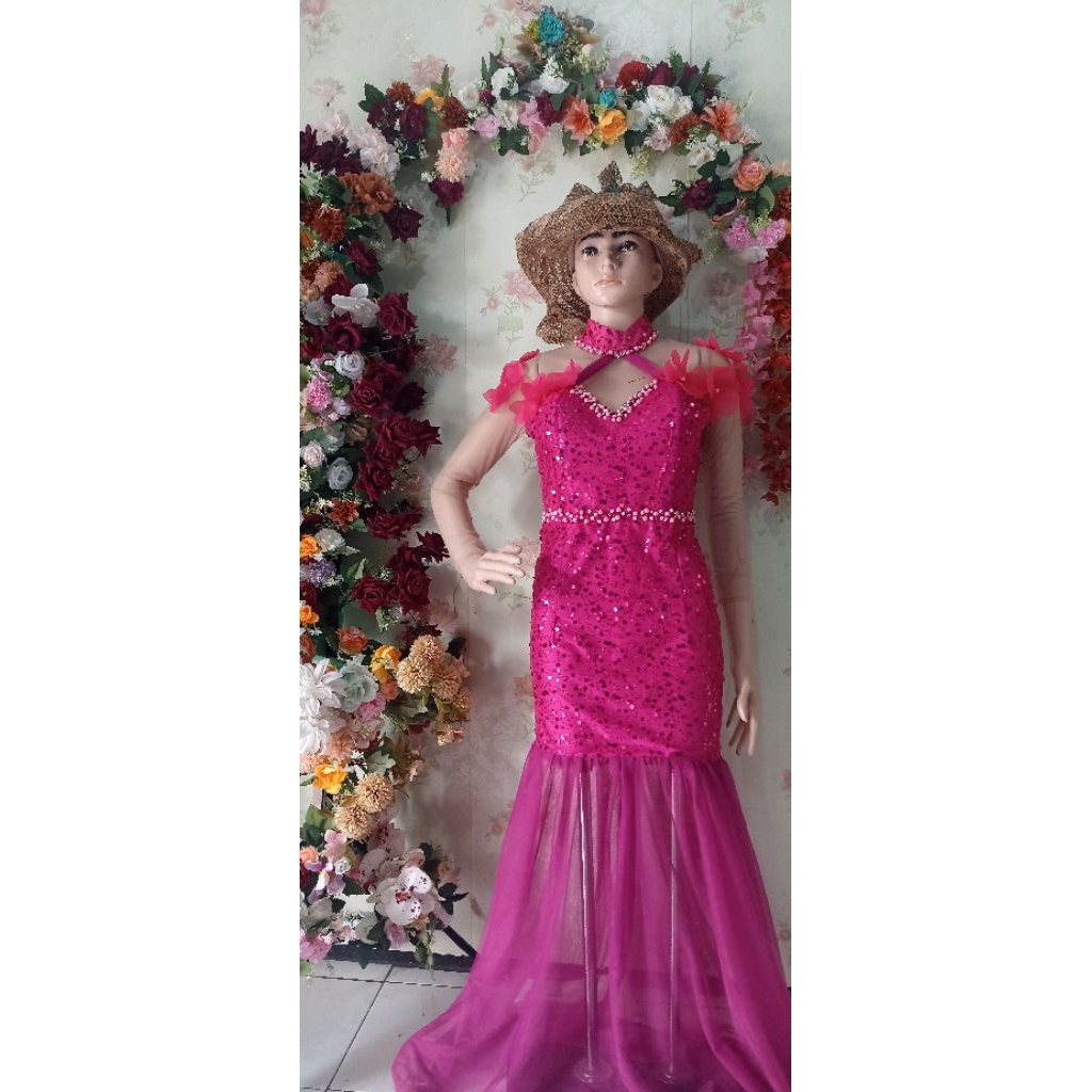 BajuPenyanyiBekasWarnaFuchia