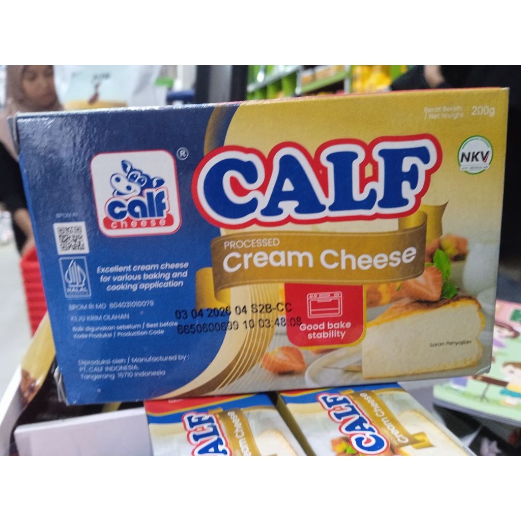 

Cream Cheese Calf kemasan 200gr
