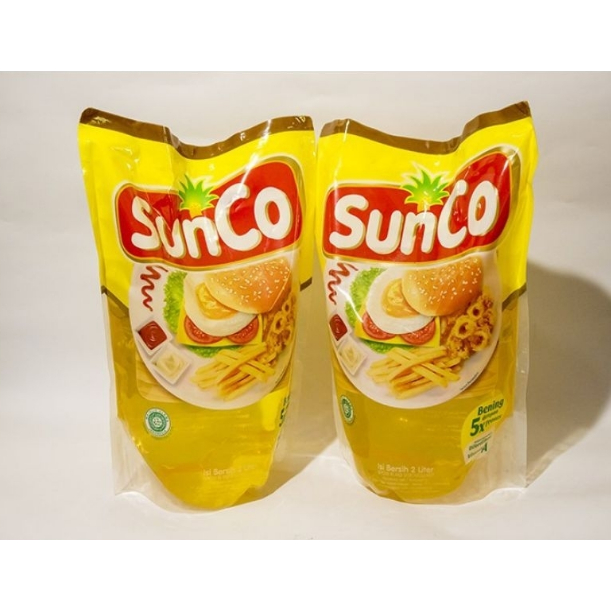 

MINYAK GORENG SUNCO 2ltr POUCH 1pcs