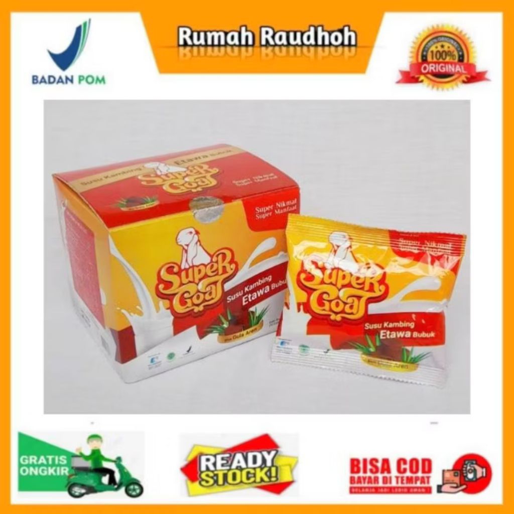 

SUPER GOAT - SUSU KAMBING ETAWA BUBUK GULA AREN