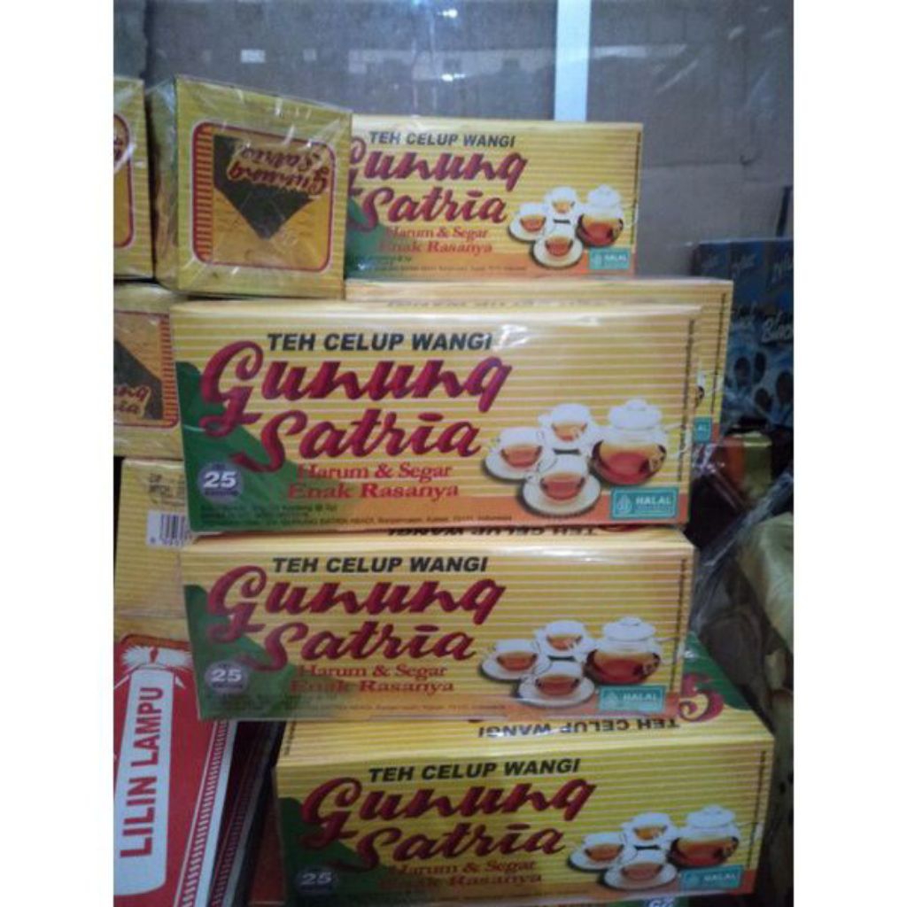 

Teh Celup Gunung Satria Isi 25pcs