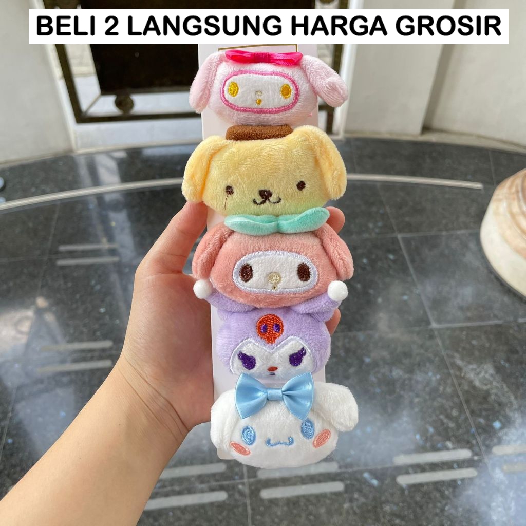 

Set Jepit Sanrio Isi 5 Cinnamoroll Kuromi Pompompurin