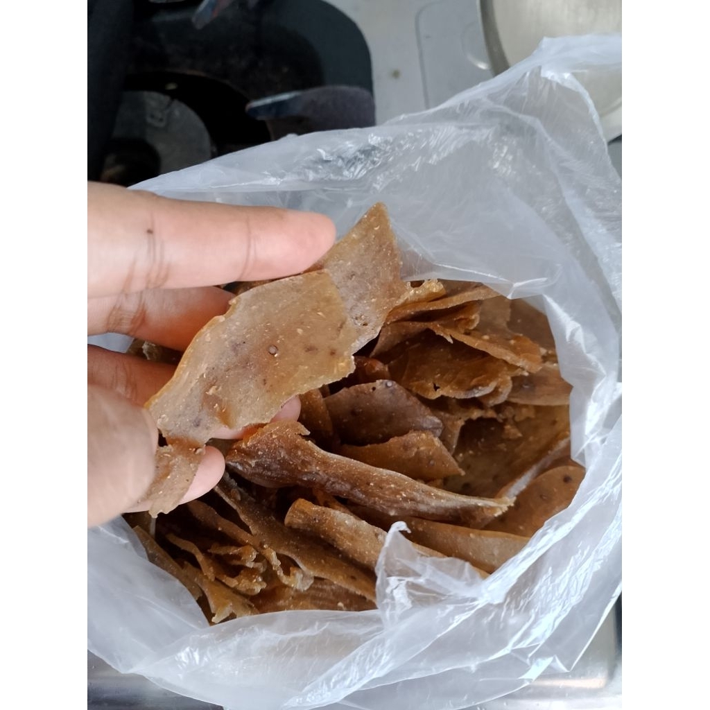 

kerupuk jangek tempe