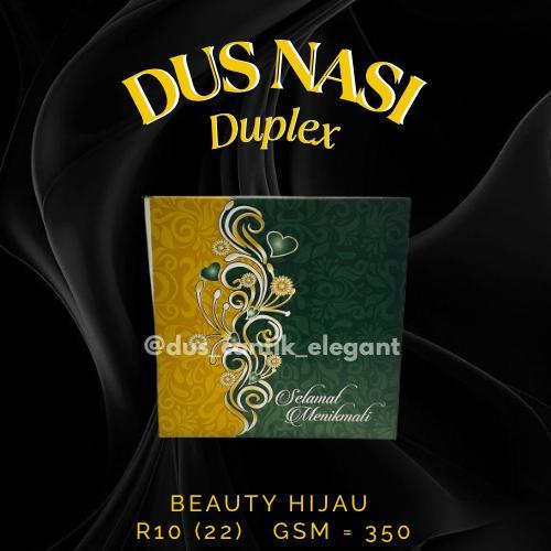 

Dus Nasi Duplex Motif Beauty Hijau