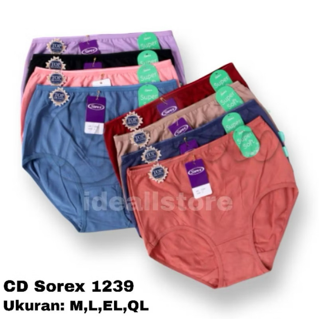 Celana sorex 1239 / Celana dalam wanita / Celana dalam jumbo