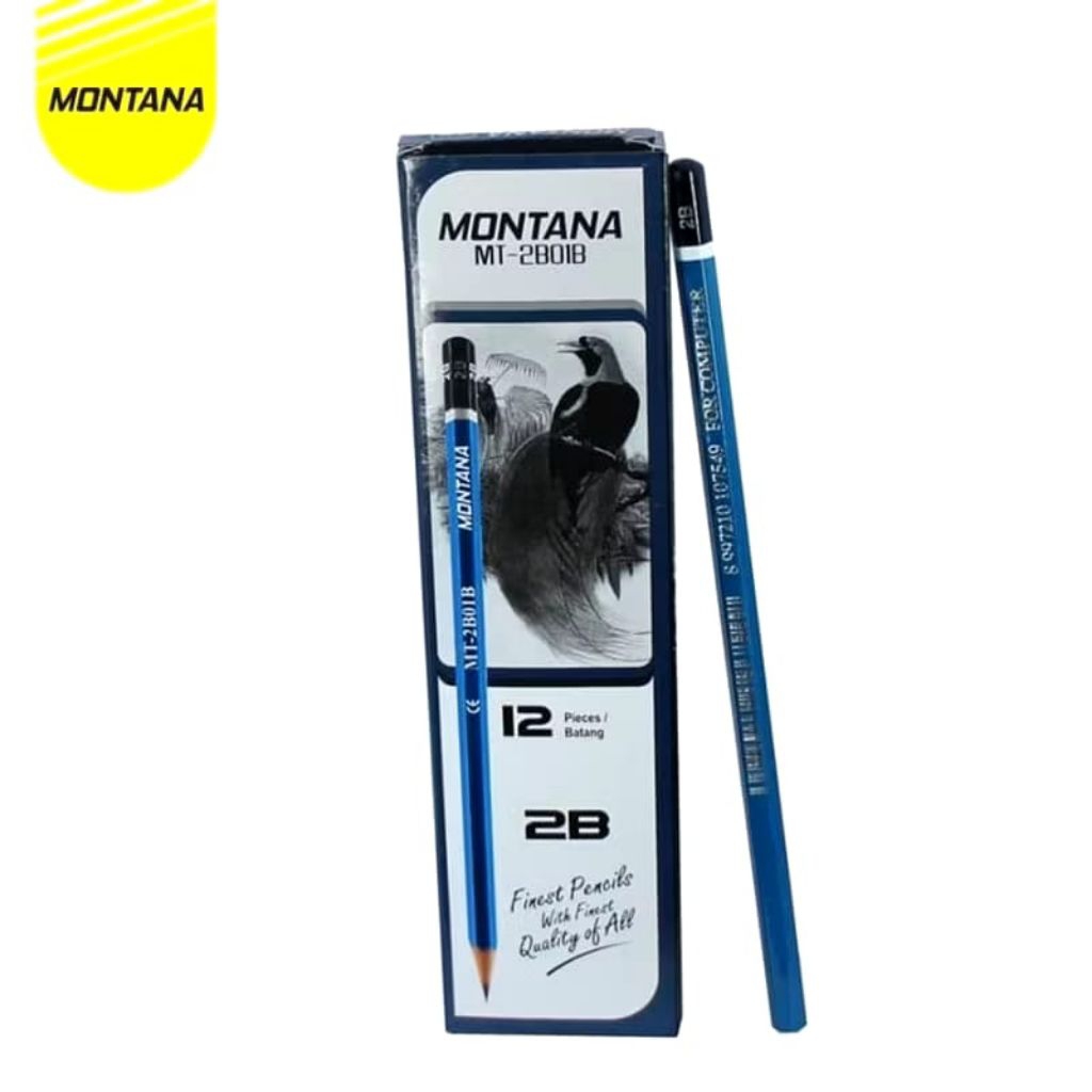 

pensil/potlot/alat tulis montana 2b