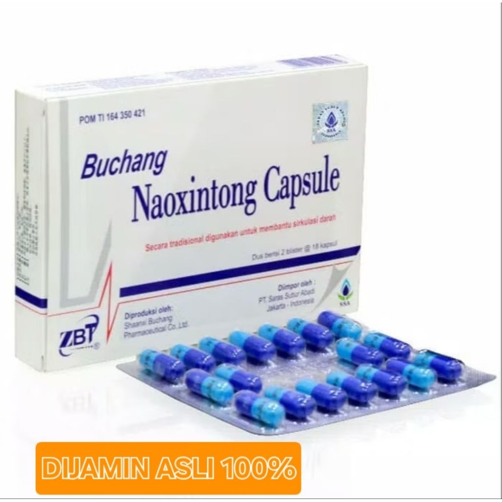 Buchang Naoxintong Capsule isi 36 kapsul SSA