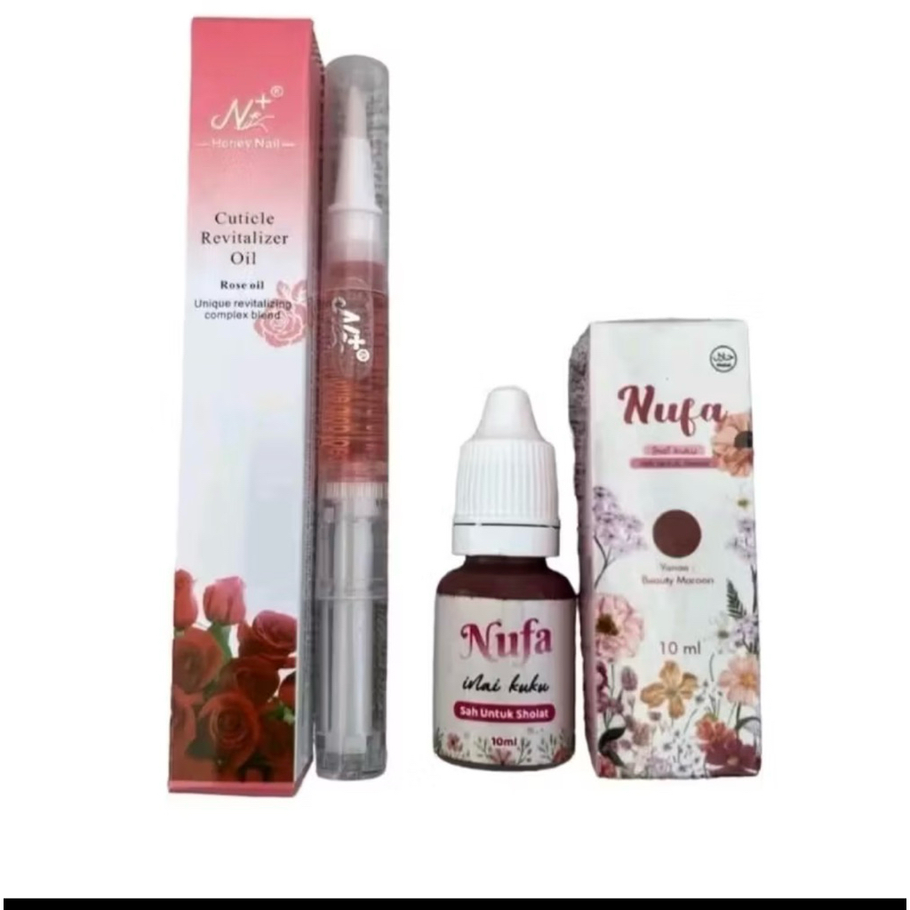 NUFA INAI KUKU & SERUM KUKU PAKET HENNA HALAL DAN SAH SHOLAT