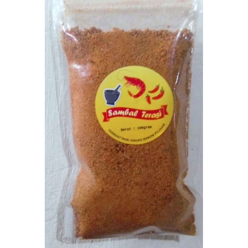 

Sambal Terasi Matang Siap Pakai Khas Pontianak