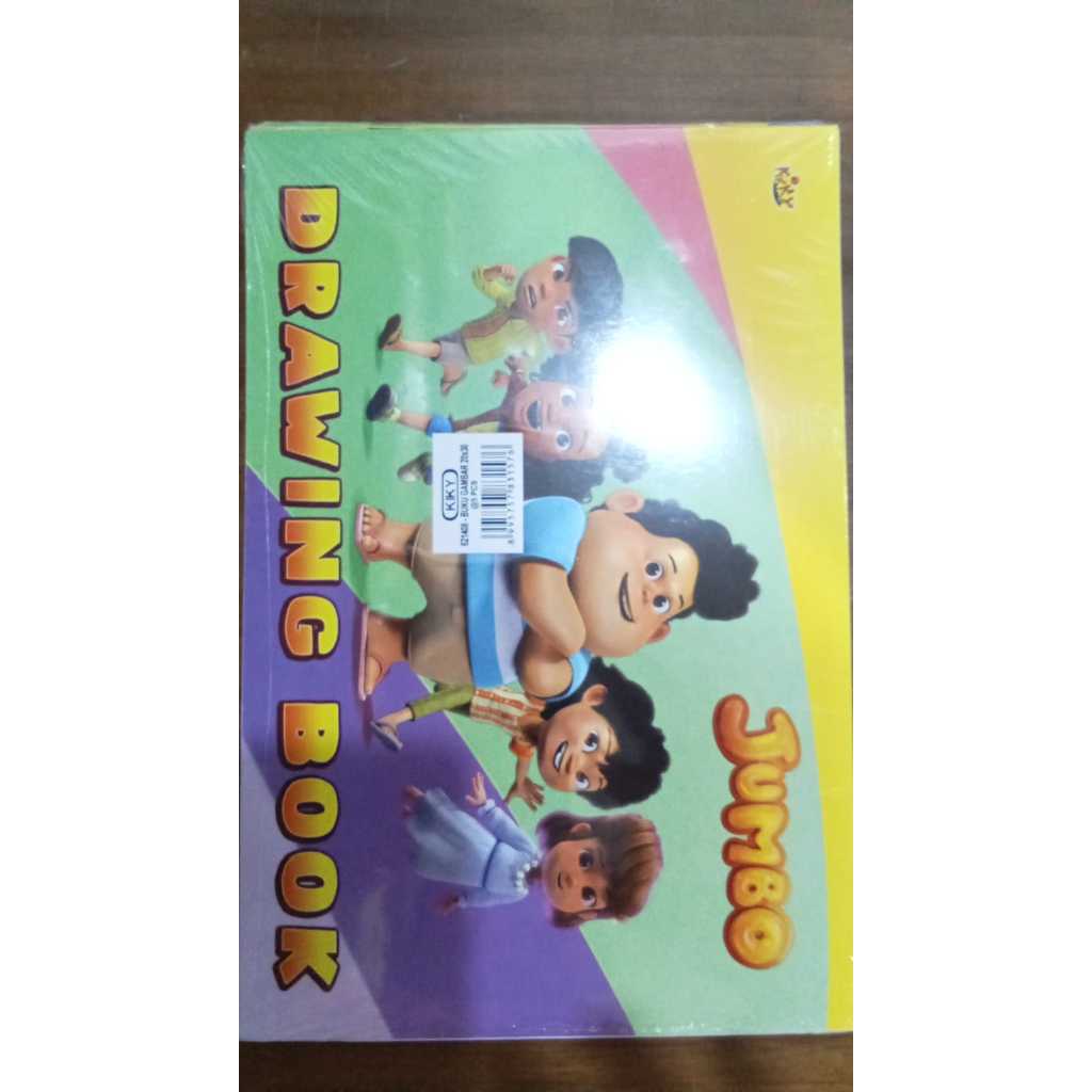

BUKU GAMBAR KIKY A4 COLLAB WITH JUMBO ISI 5 PCS