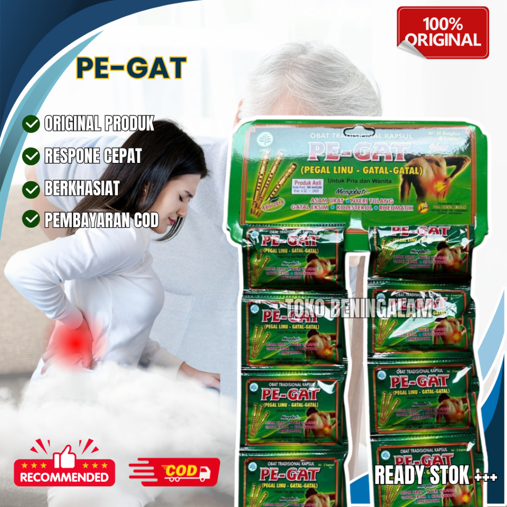 

PEGAT KAPSUL 20 SACHET ORIGINAL