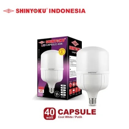JUAL LAMPU LED SHINYOKU CAPSULE 40 WATT / LAMPU SHINYOKU 40W