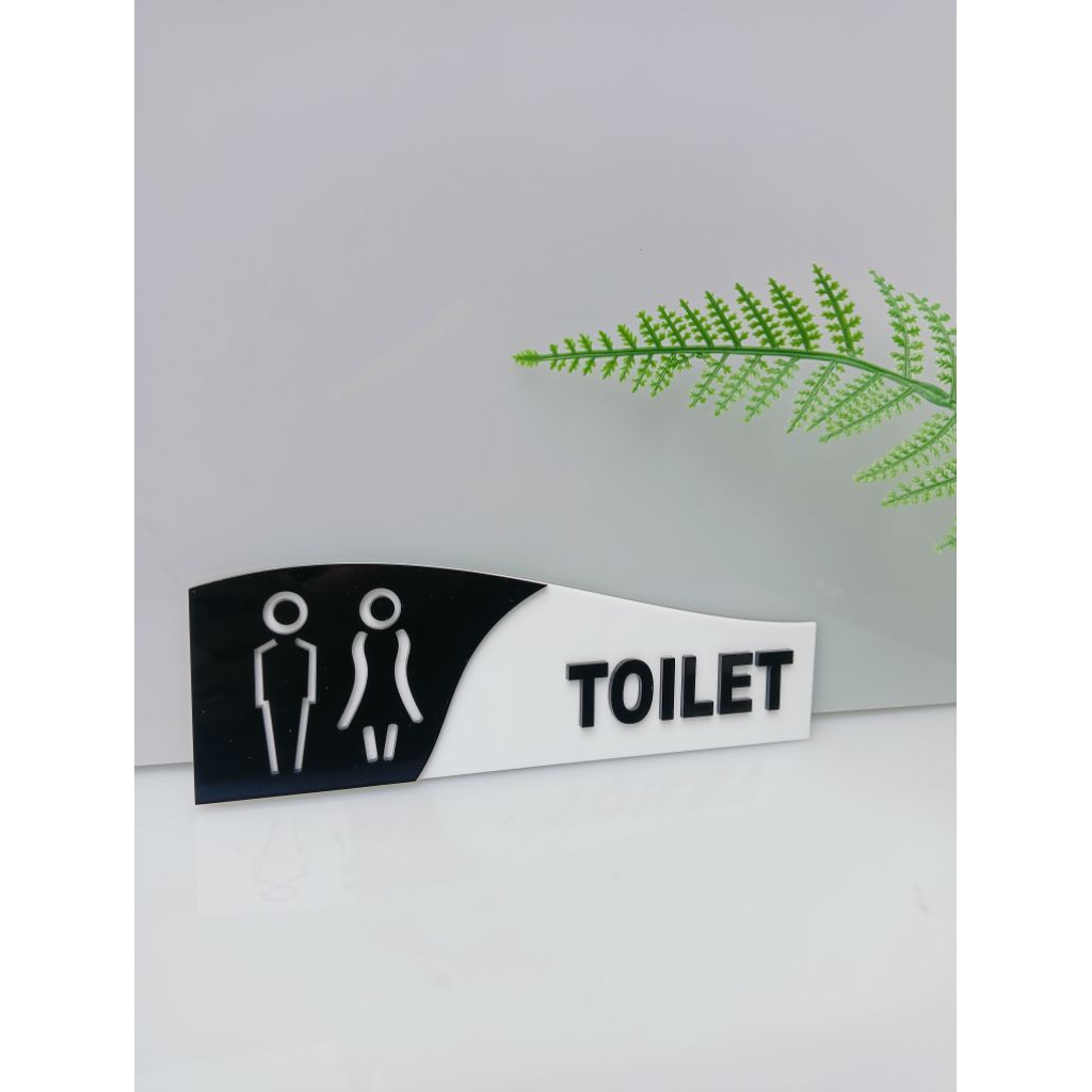 

Sign Toilet Timbul | sign toilet akrilik | sign toilet 2 warna